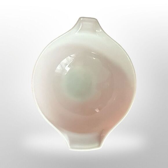 1950s PYREX Pink Gooseberry Cinderella Mixing Bowls Set of 3 Excellent Shape! - Picture 11 of 16